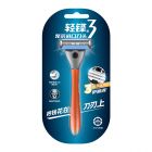 轻锋3剃须刀一刀头一刀架