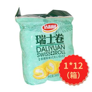 * 达利园瑞士卷（香蕉）240克